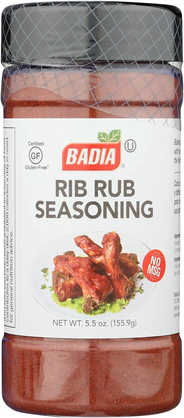 Badia Rib Rub Seasoning 155.9G (5.5oz)