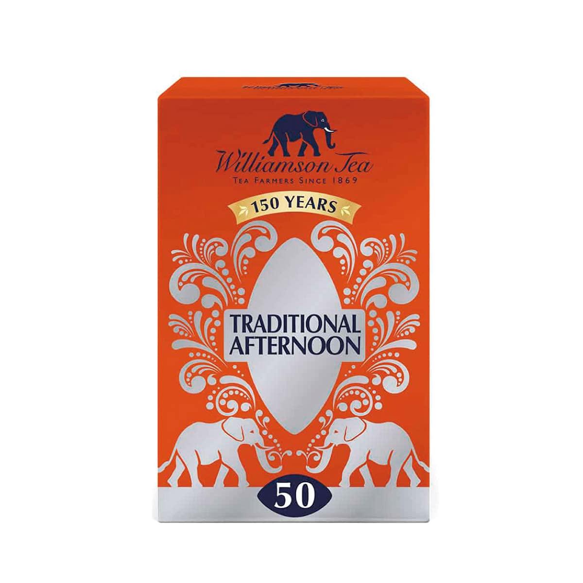 Williamson Tea Traditional Afternoon 50 Teabags - World Food Shop