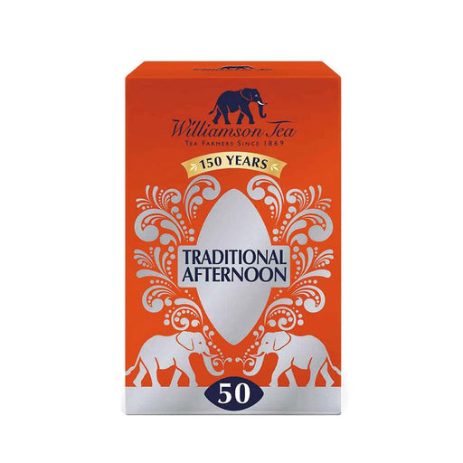 Williamson Tea Traditional Afternoon 50 Teabags - World Food Shop