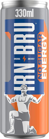 Irn-Bru Energy No Sugar 330Ml - World Food Shop