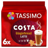 Tassimo Costa Gingerbread Latte 12S - World Food Shop