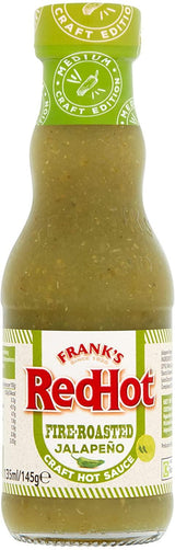 Franks Redhot Fire-Roasted Jalapeno Craft Hot Sauce 145G - World Food Shop