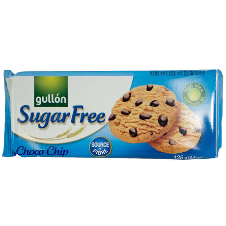 Gullon Sugar Free Choco Chip Cookie 125G - World Food Shop