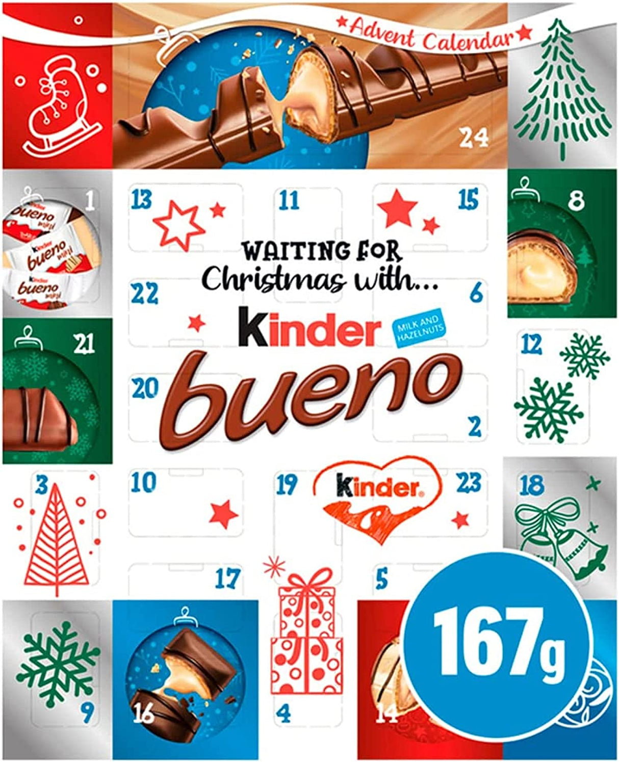 Kinder Bueno Advent Calendar 167G