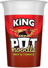 Pot Noodle King Beef & Tomato 114G