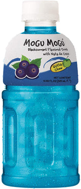 Mogu Mogu Drink With Nata De Coco Blackcurrant Flavour 320Ml