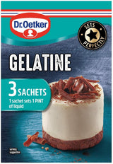 Dr Oetker Gelatine Sachets 12G - World Food Shop