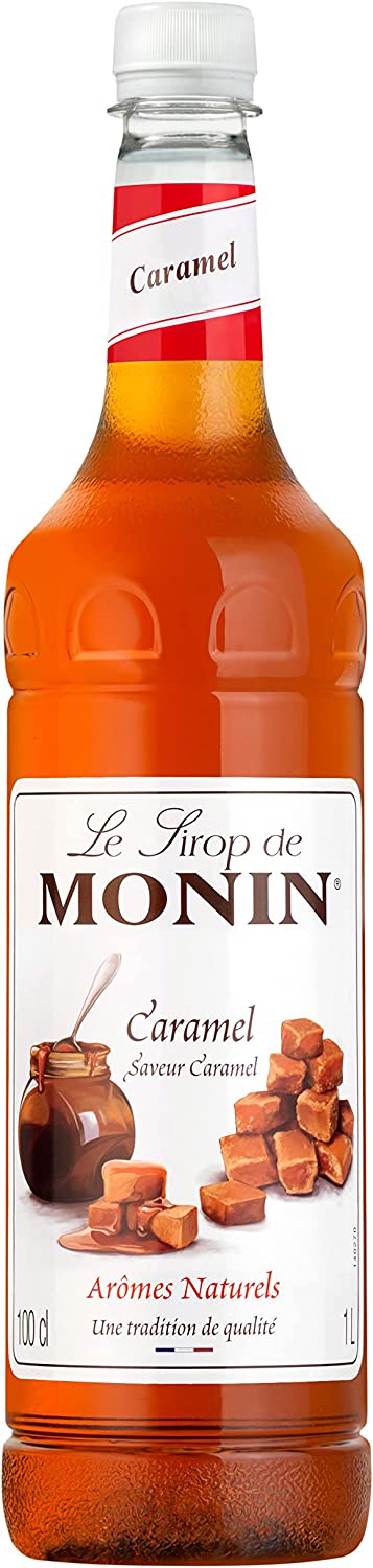 Monin Caramel 1Ltr **Damaged Label** **Expiry Oct 2024**