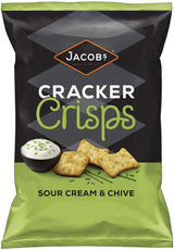 Jacobs Sour Cream & Chive Cracker Crisps 150G - World Food Shop