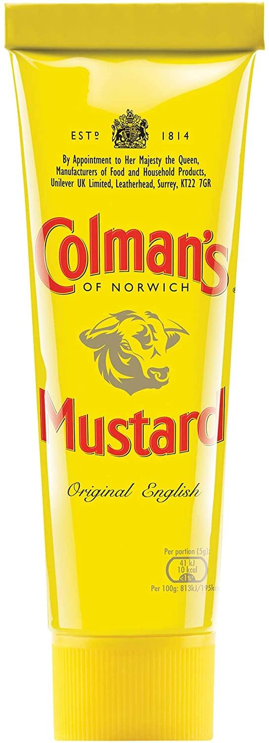 Colmans English Mustard Tube 50G - World Food Shop