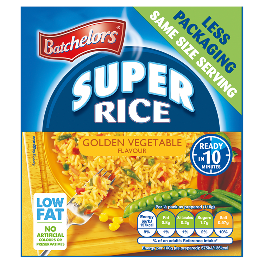 Batchelors Super Rice Golden Vegetable Flavour 90G