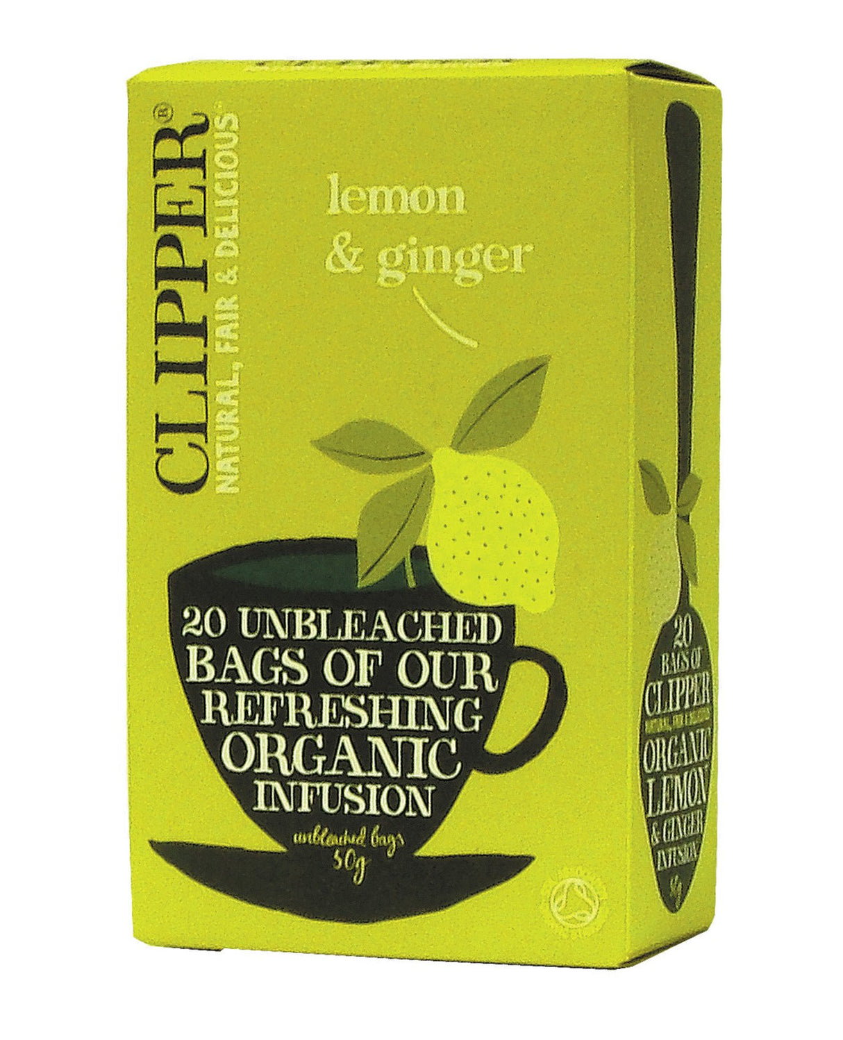 Clipper Organic Lemon & Ginger Infusion 20s