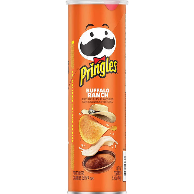 Pringles Buffalo Ranch Crisps 5.5Oz - World Food Shop