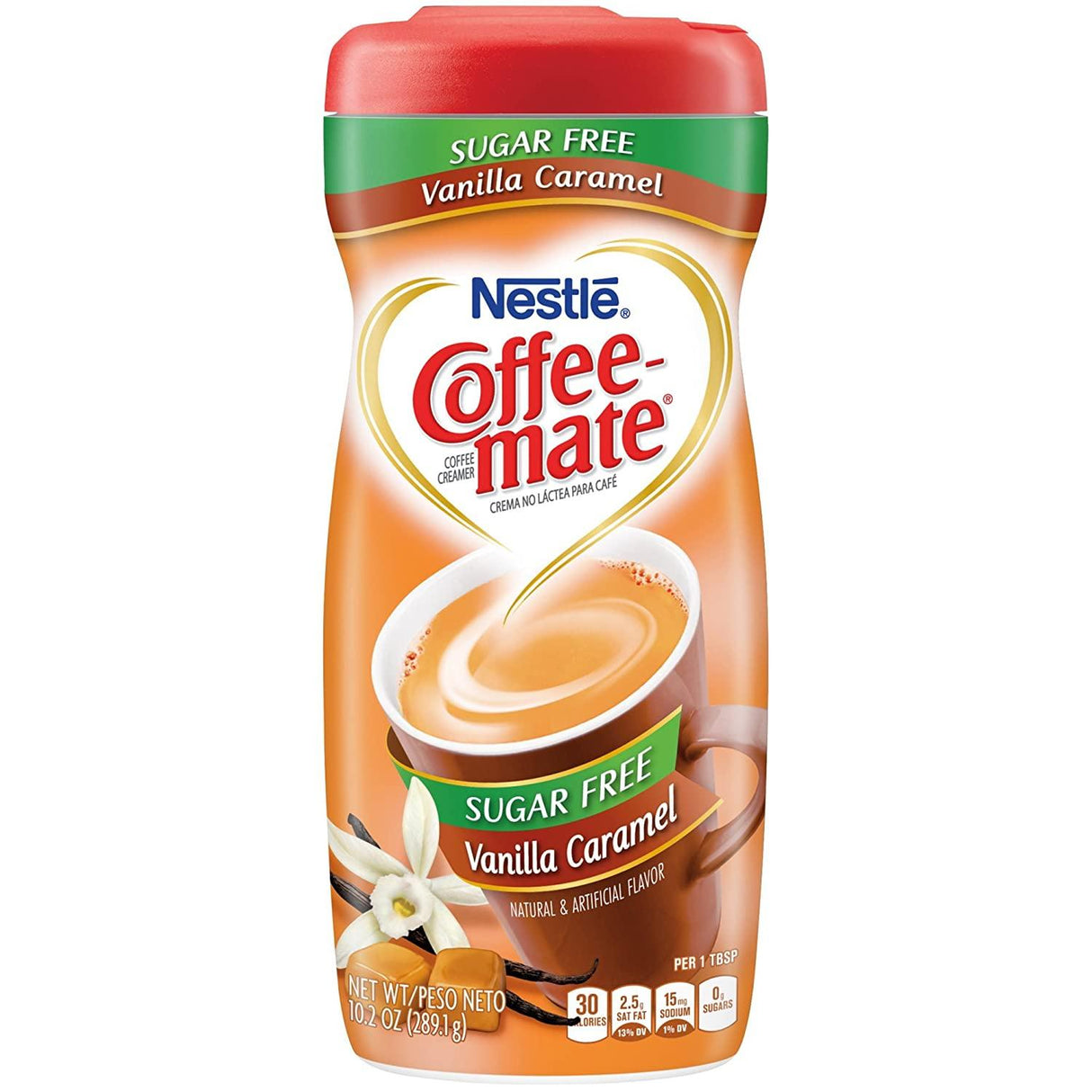 Coffee Mate Vanilla Caramel Sugar Free 10.2Oz - World Food Shop