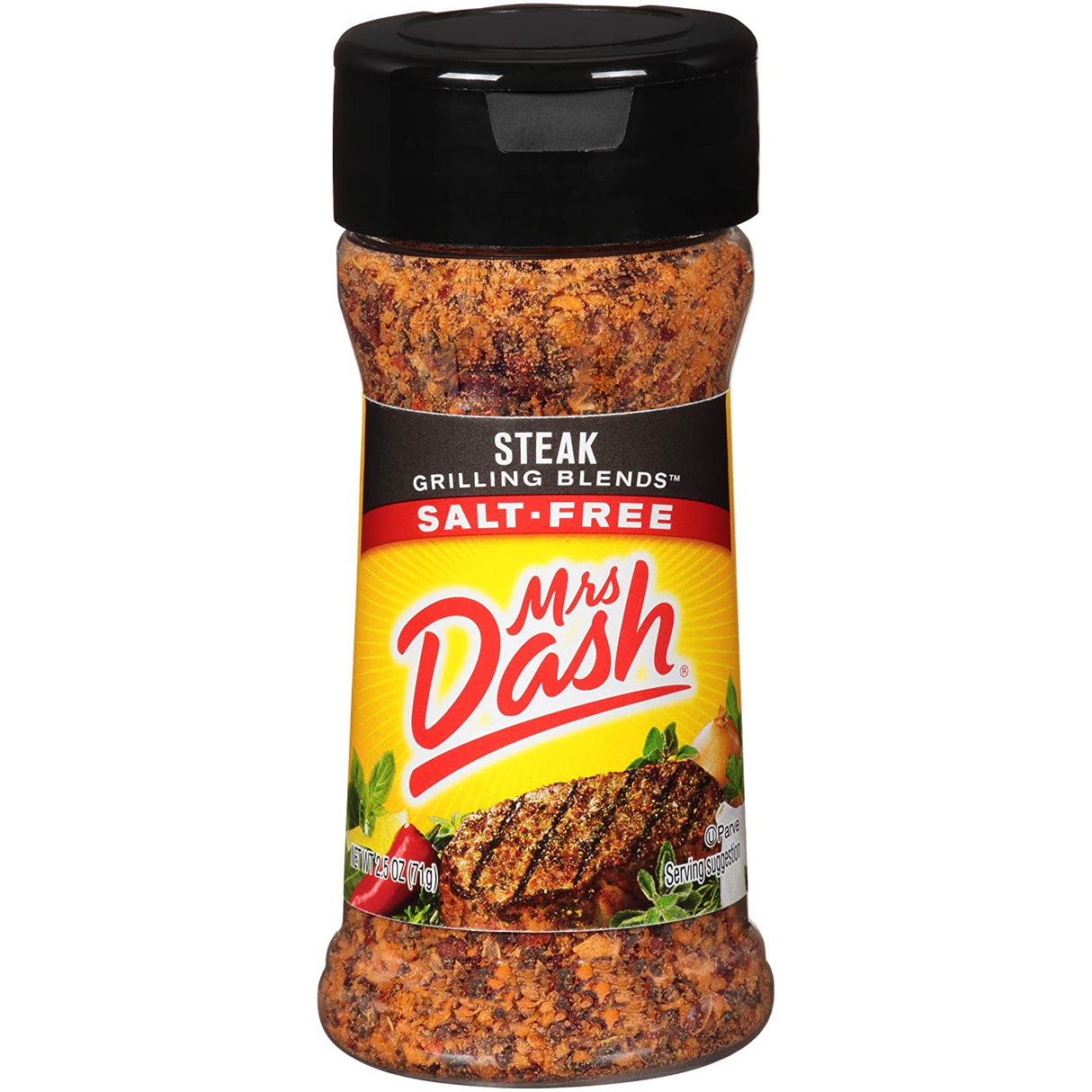 Mrs Dash Original Steak Seasoning 71G (2.5oz)