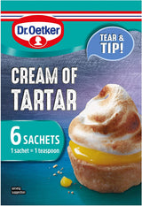 Dr Oetker Cream Of Tartar 6X5G