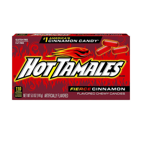 Hot Tamales Theatre Box 5Oz (141G) - World Food Shop