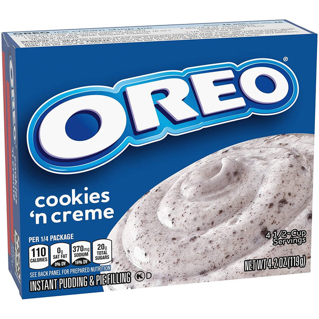 Jell-O Oreo Cookies N Creme 4.2Oz - World Food Shop