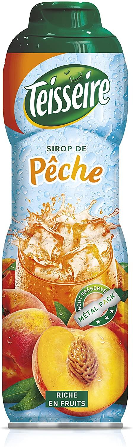 Teisseire Peach Cordial 60Cl - World Food Shop