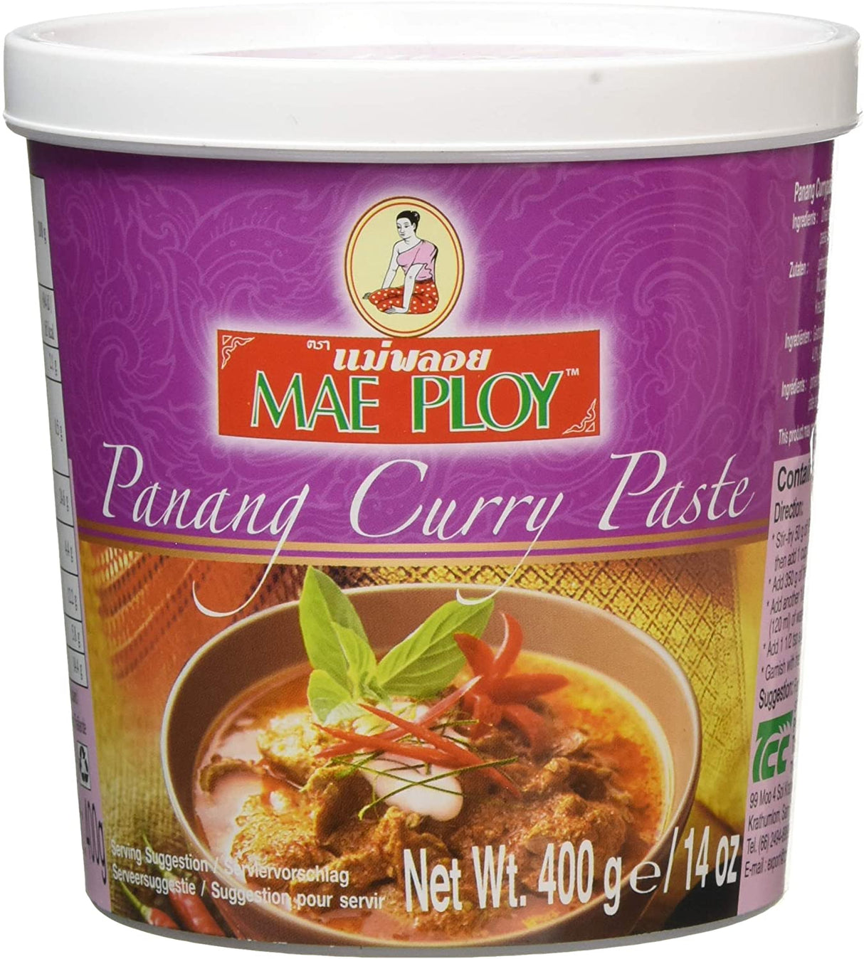 Mae Ploy Panang Curry Paste 400G