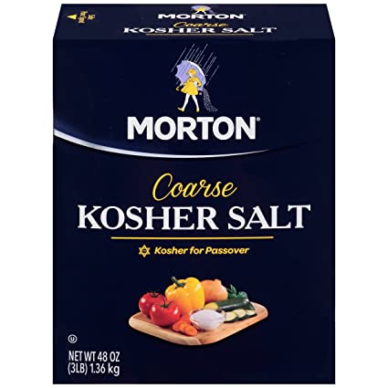 Morton Coarse Kosher Salt 1.36KG (48oz)