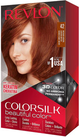 Revlon Colorsilk Permanent Hair Colour Medium Auburn 42 - World Food Shop