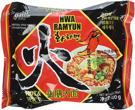 Paldo Hwa Ramyun(Hot & Spicy Flavour) 120G - World Food Shop