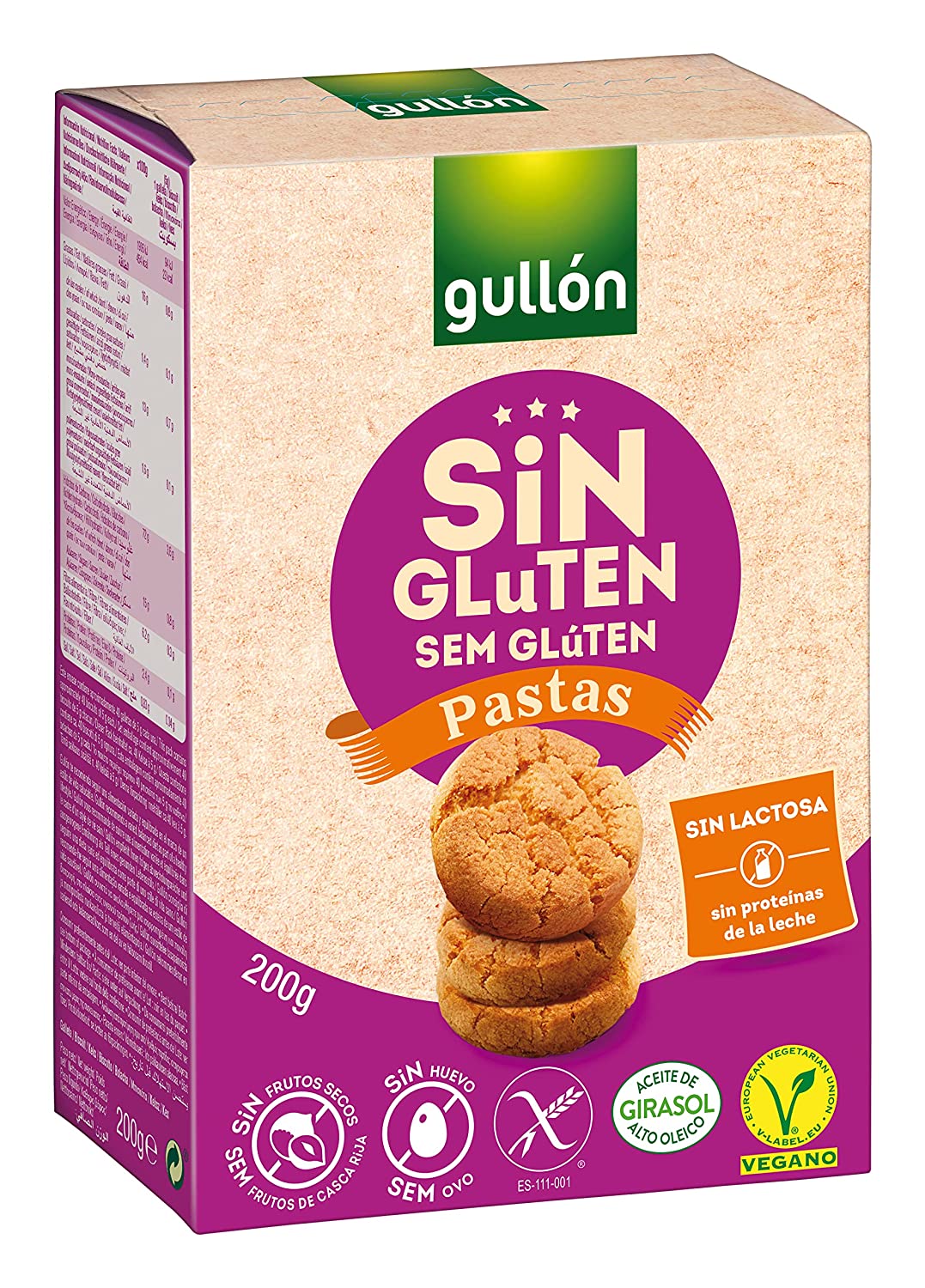 Gullon Gluten Free Cookies 200G