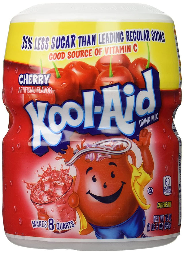 Kool Aid Sweetened Cherry 19Oz - World Food Shop