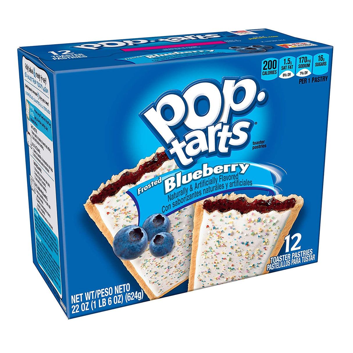 Pop Tarts - Frosted Blueberry 12-Pack