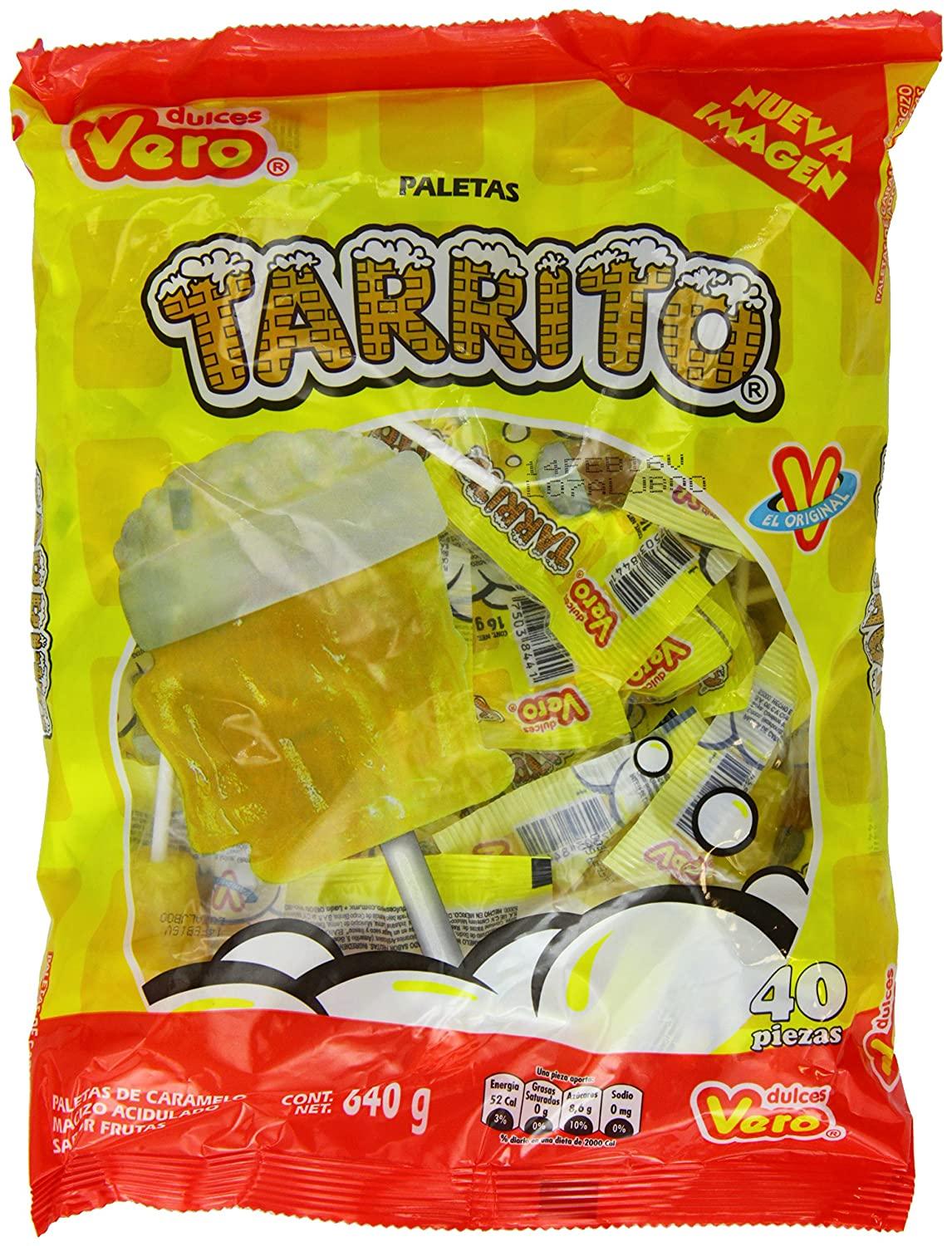 Tarrito Beer Lollipop 40Pcs - World Food Shop