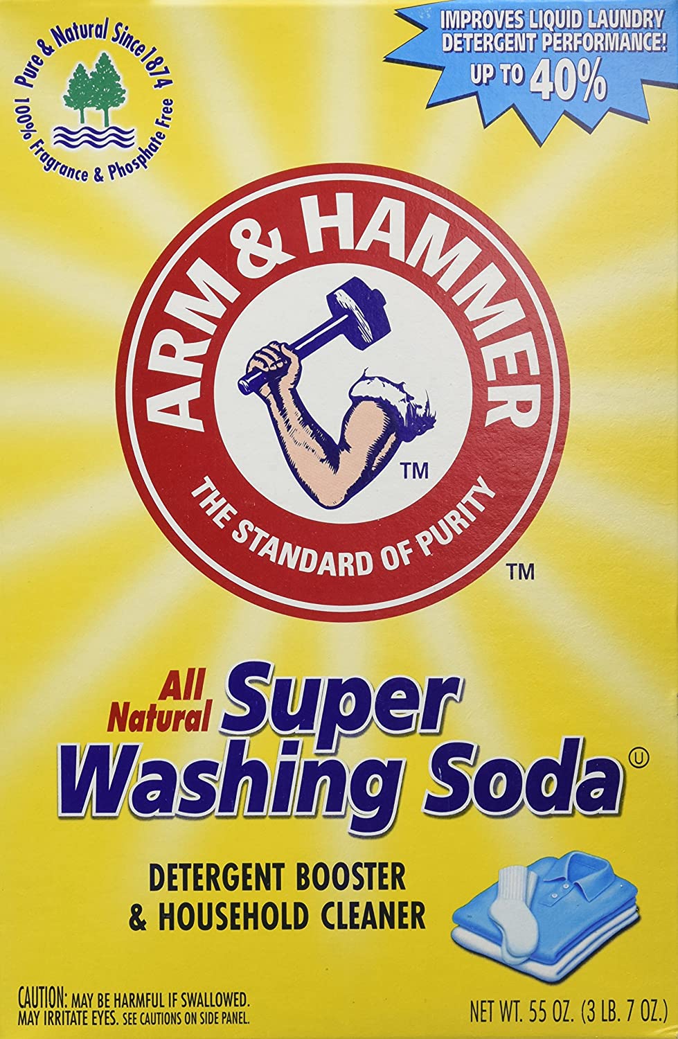 Arm & Hammer Super Washing Soda 1.55kg 55oz