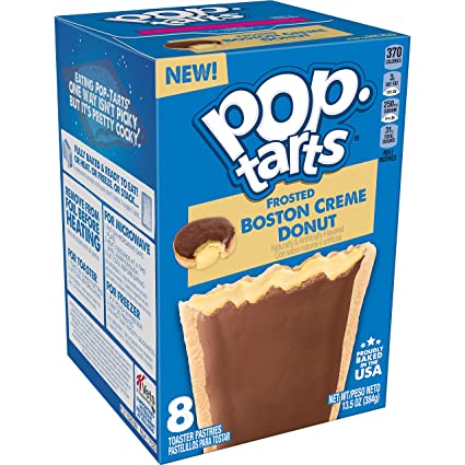 Kelloggs Pop Tarts Boston Creme Donut 13.5oz