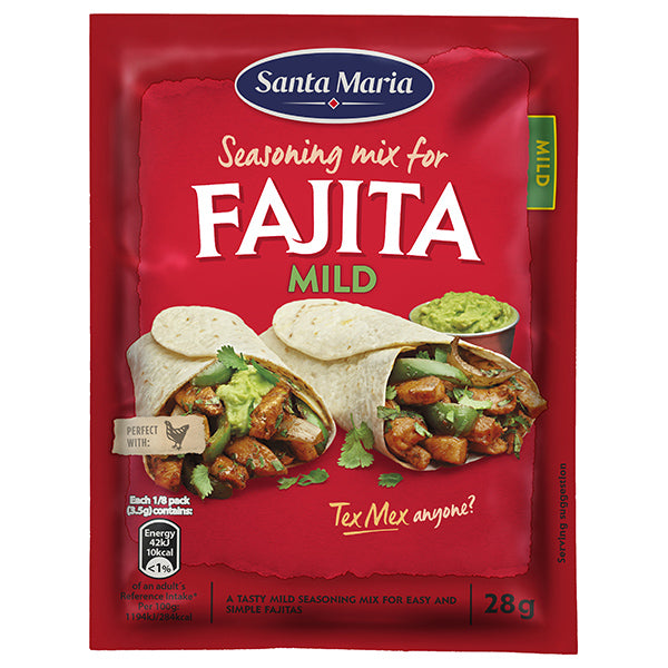 Santa Maria Fajita Mild Seasoning Mix 28G