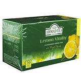 Ahmad Tea Lemon Vitality 20 Teabags - World Food Shop