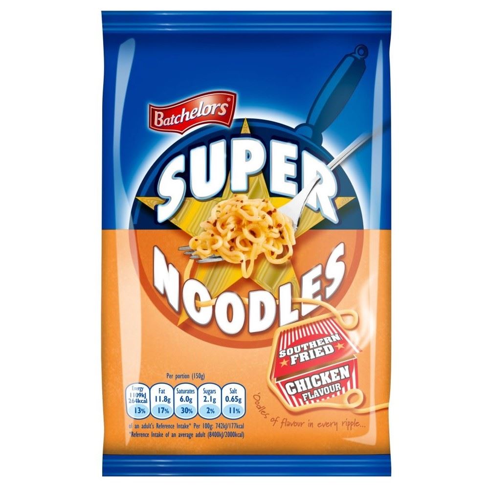 Batchelors Super Noodles Southern Fried Chicken Flavour 90G