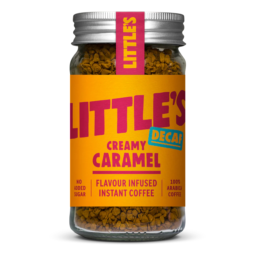 Littles Decaf Creamy Caramel Flavoured Instant Coffee 50G