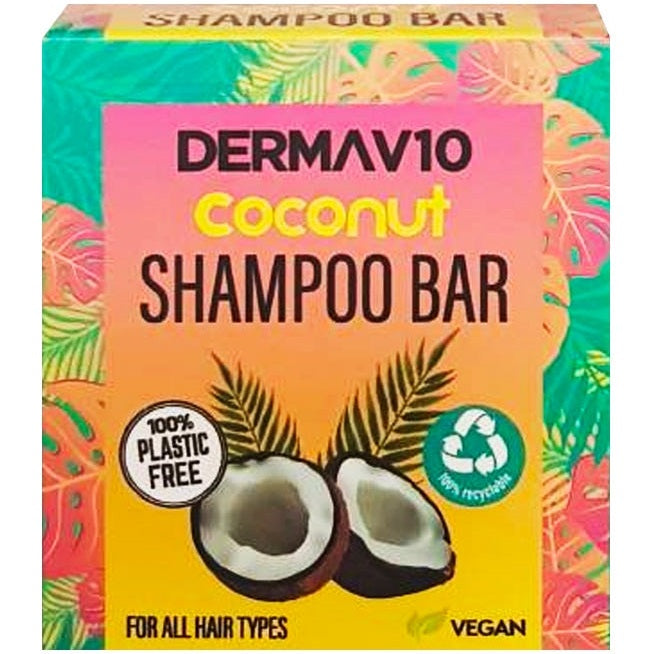 Derma V10 Shampoo Bar Coconut 50G