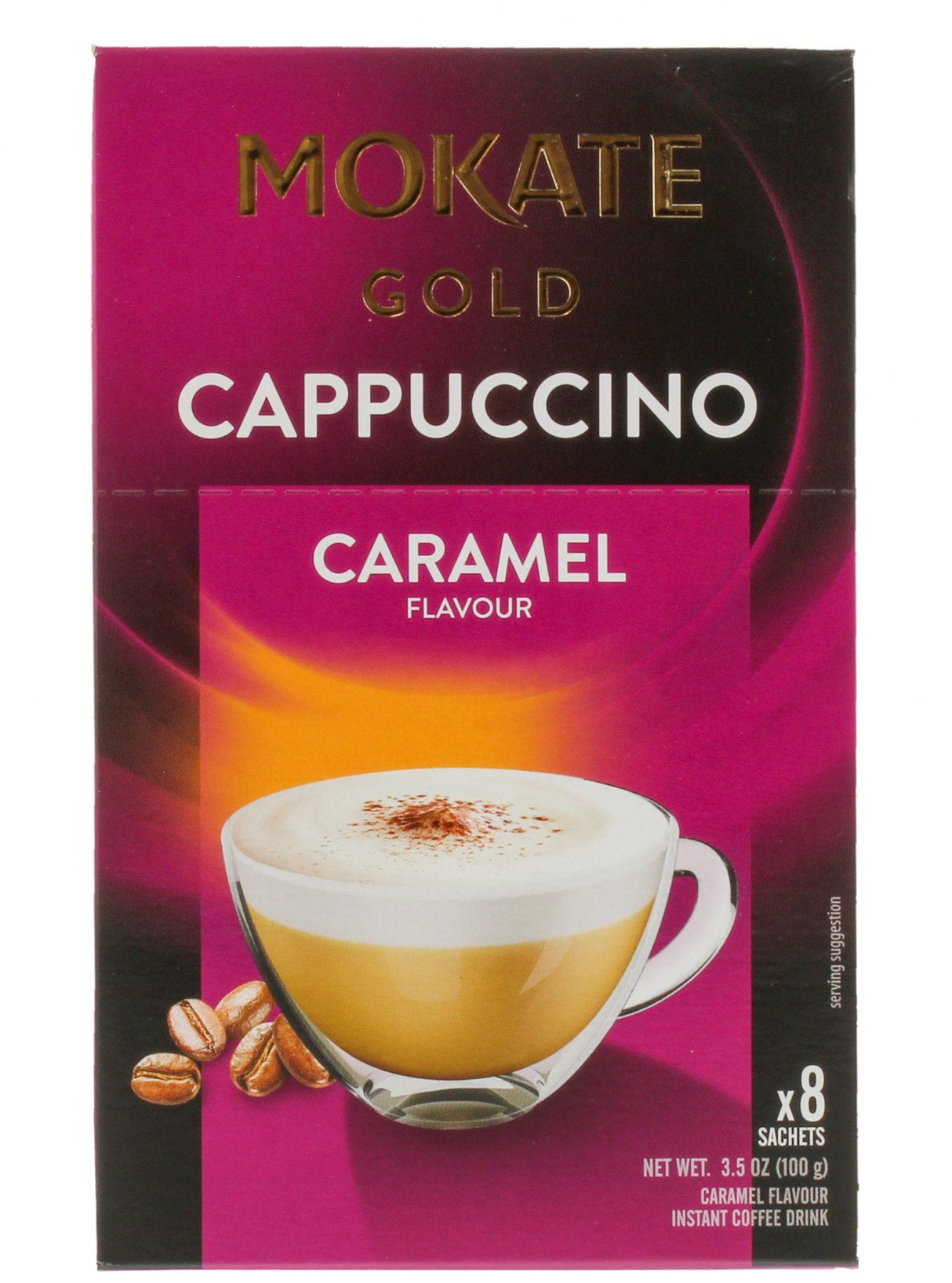 Mokate Gold Cappuccino Caramel (8x12.5g)