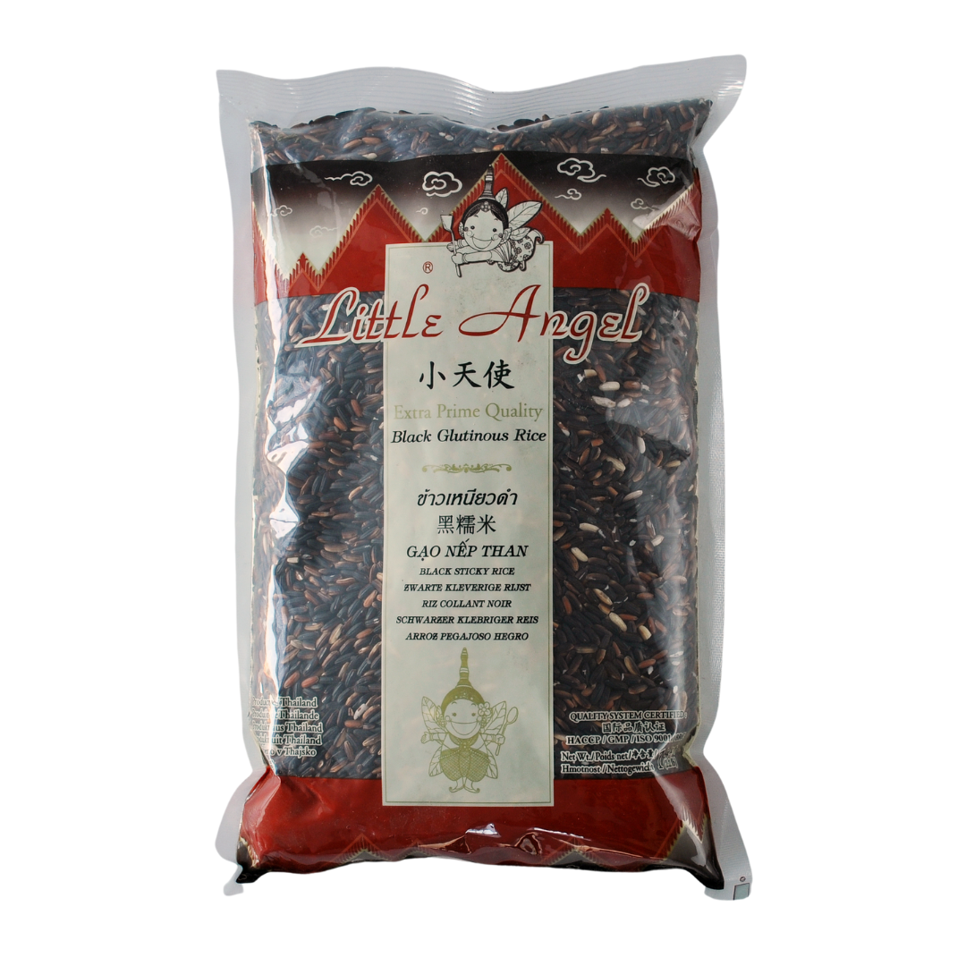 Little Angel Thai Black Glutinous Rice 1KG