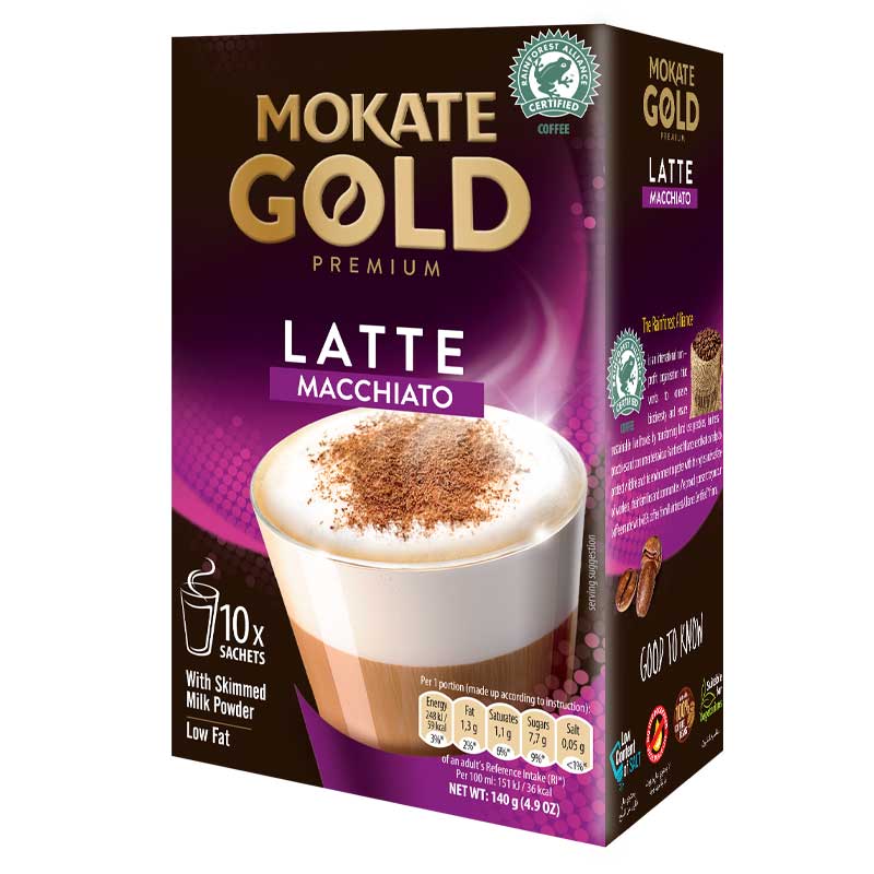 Mokate Gold Premium Latte Macchiato 10 Pack (140G)