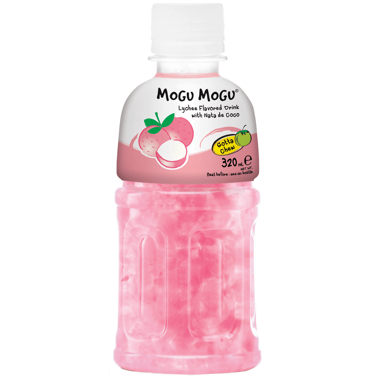 Mogu Mogu Drink With Nata De Coco Lychee Flavour 320Ml