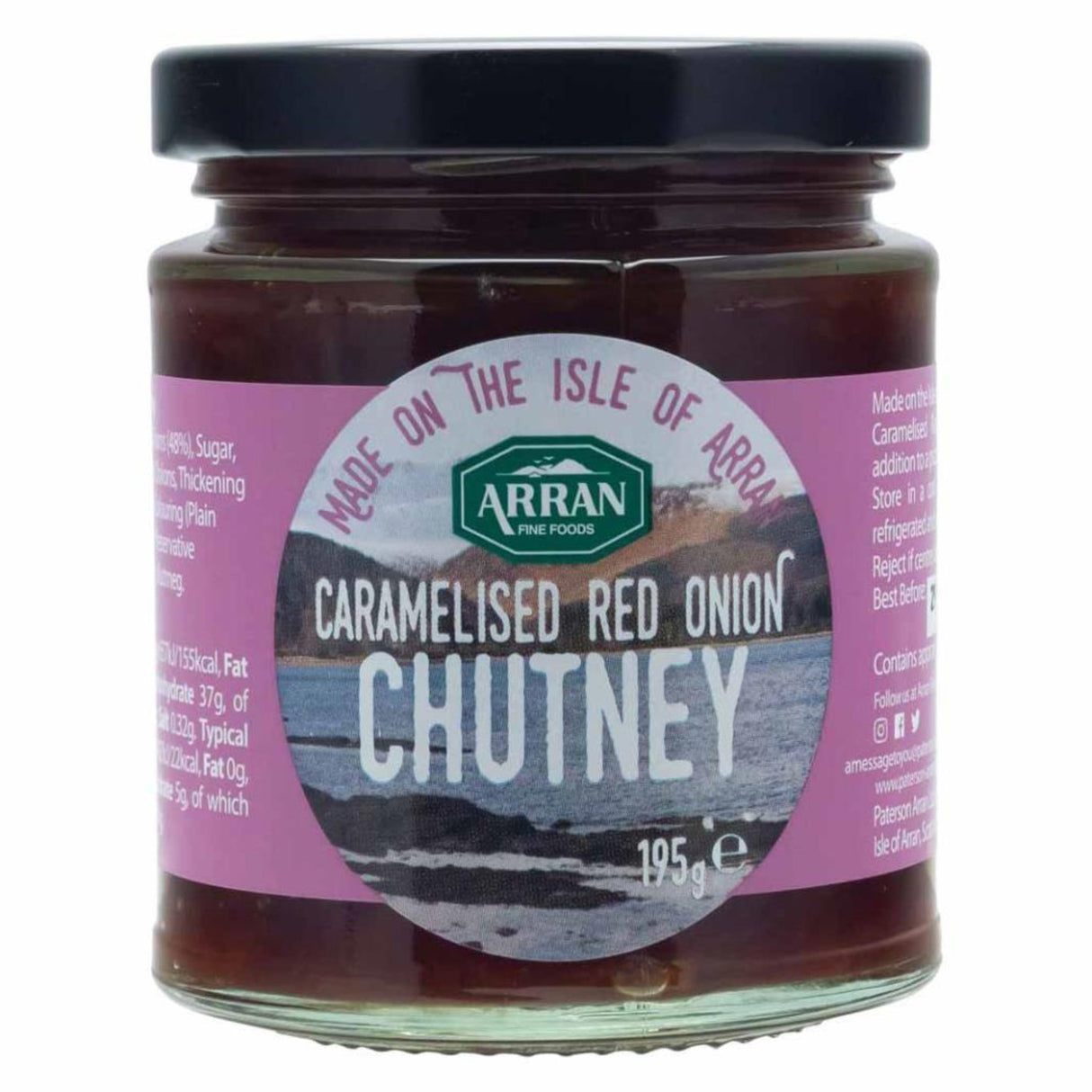 Arran Caramelised Red Onion Chutney 195G