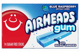 Airheads Gum Blue Raspberry 34G