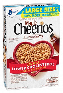 General Mills Cheerios Maple 402G