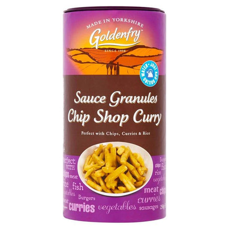 Goldenfry Chip Shop Curry Sauce Granules 250G - World Food Shop