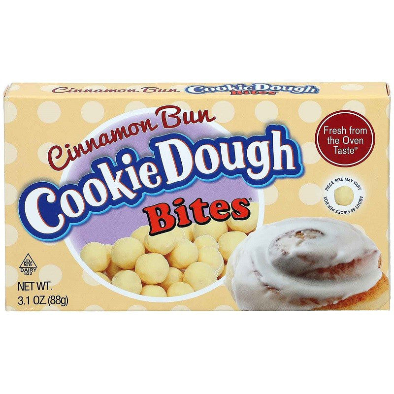 Cookie Dough Bites Cinnamon Bun Bites 3.1Oz