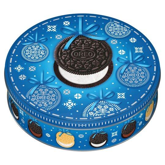 Cadburys Oreo Seasonal Biscuit Tin 396G - World Food Shop