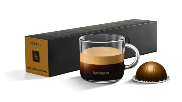 Nespresso Vertuo Double Espresso Chiaro 10 Capsules