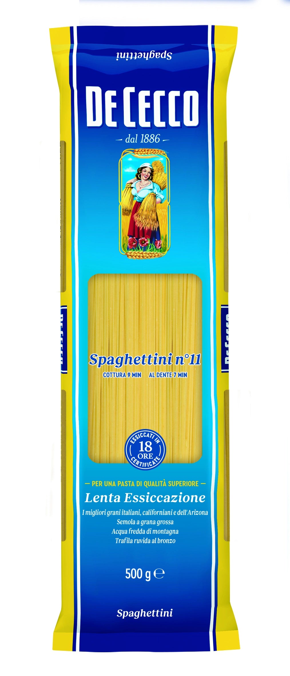 De Cecco Spaghettini No 11 500G